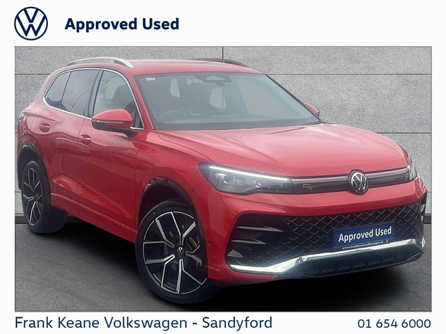 2025 VOLKSWAGEN TIGUAN *EX Demo* *R-Line* 2.0TDI 150HP Auto @Frank Keane Volkswagen South Dublin