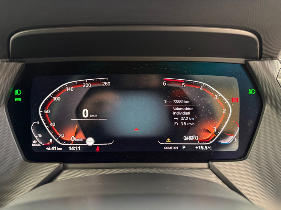 BMW 1 Series 118D M-SPORT M-PERFORMANCE PLUS 150 BHP DIESEL AUTOMATIC // APPLE CARPLAY // LED MATRIX LIGHTING // VIRTUAL DASH // ELECTRIC HALF LEATHER // PARK ASSIST W/REVERSING CAMERA // AA APPROVED DEALER 2026 — thumbnail 34