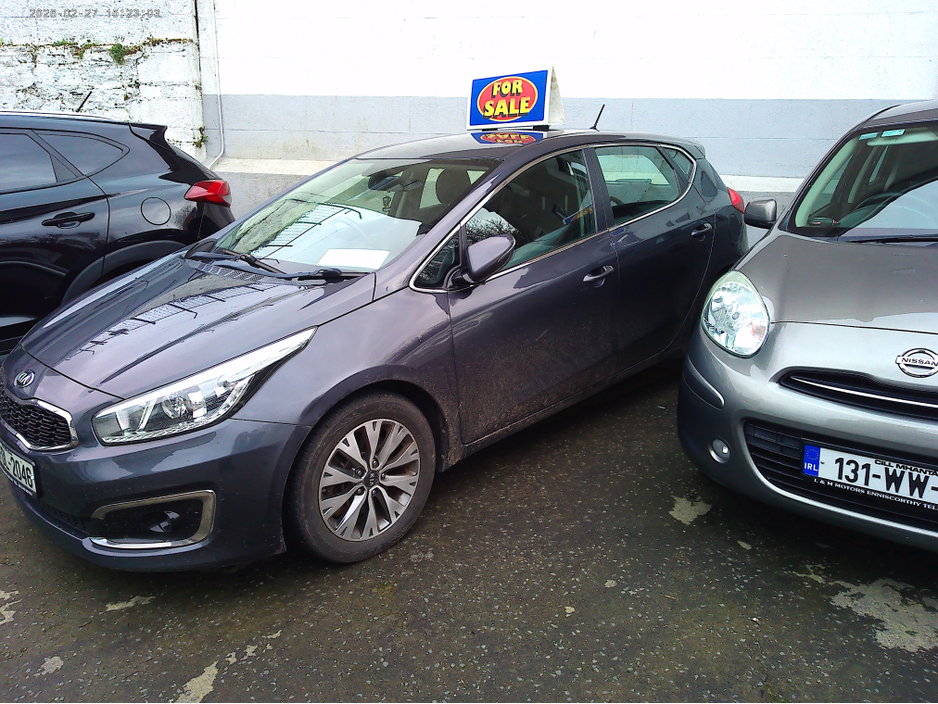 2016 Kia Ceed 1.4L Diesel For Sale Images