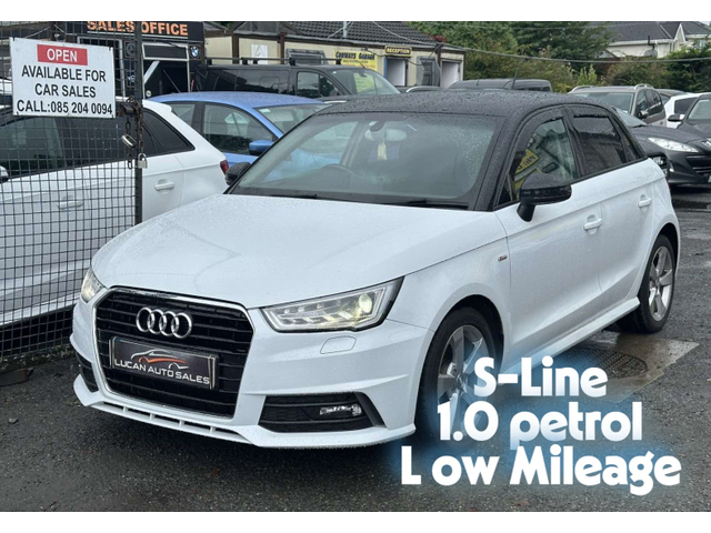 2018 AUDI A1  1.0 S-Line LOW MILEAGE
