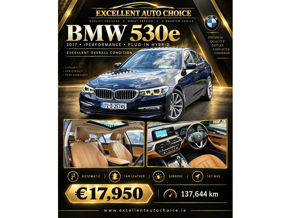 2017 BMW 5 Series 2L Petrol Plug-in Hybrid For Sale Images