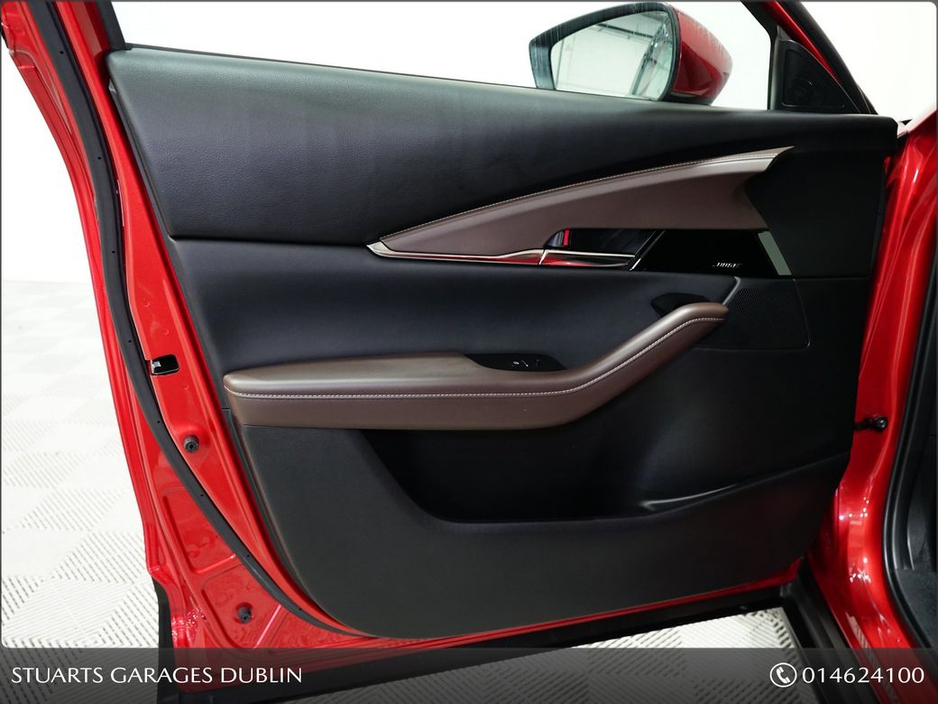 Mazda CX-30 CX-30 TAKUMI e-SKYACTIV X 186ps SOUL RED CRYSTAL WITH BLACK LEATHER, SUNROOF, 360 CAMERA, WIRELESS CHARGER, WIRELESS CARPLAY, ELECTRIC MEMORY SEATS — thumbnail 15