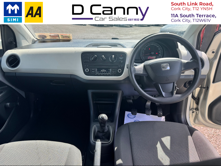 2014 SEAT Mii 1.0L Petrol For Sale Images