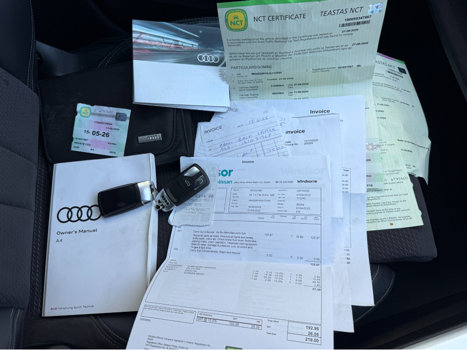 2018 Audi A4 1.4L Petrol For Sale Images