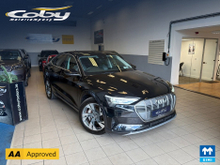 Audi e-tron Sportback.Coupe 50 230KW Q Sport 5D. Tax & NCT, 2Keys, CarPlay, Reverse Cam, MFSW, Cruise Control, Full Leather, Full Electrics, Parking Sensors, Alloy Wheels, Dual Climate Control, Heated Seats