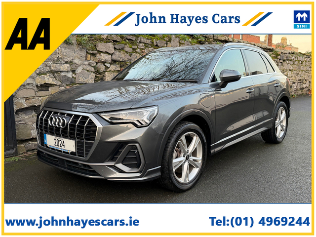 2024 AUDI Q3 GREAT SPEC//S LINE 45 TFSI E//LOW MILEAGE//FULL LEATHER//REVERSE CAMERA//FINANCE PACKAGES