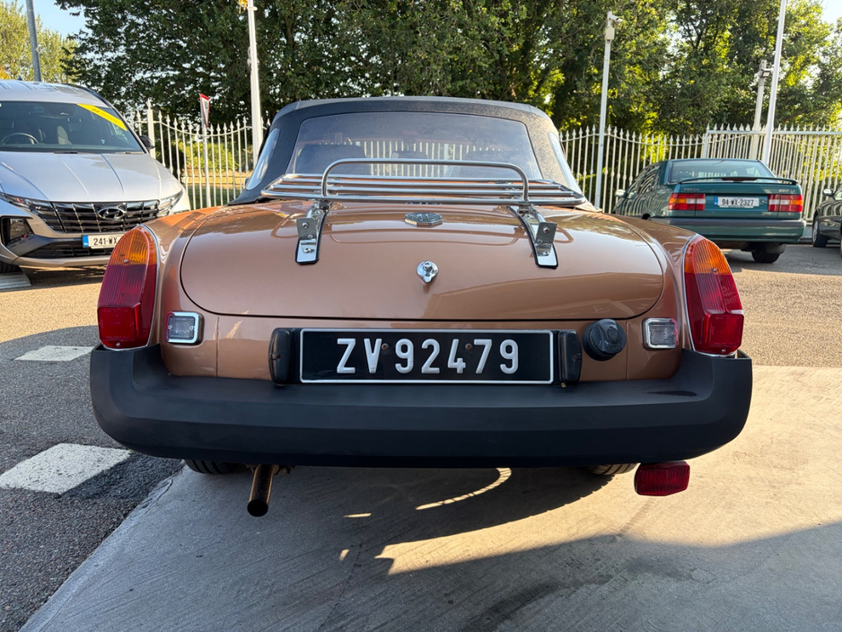 1981 MG MGB 1.8L Petrol For Sale Images
