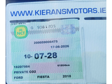 2018 Ford Fiesta 1.1L Petrol For Sale Images