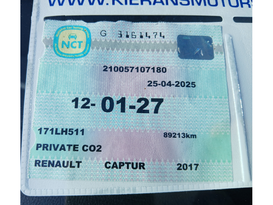 2017 Renault Captur 1.5L Diesel For Sale Images