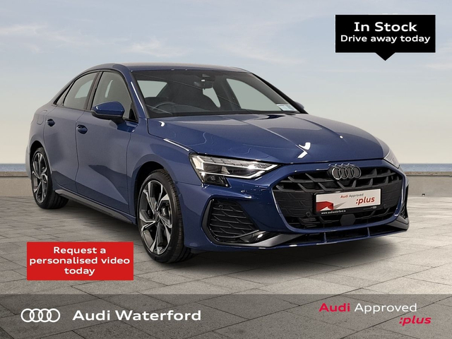 2025 AUDI A3 S-Line Saloon 35Tfsi 150HP S-Tronic from €482