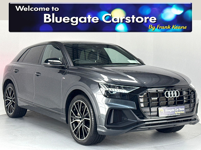 2024 AUDI Q8 TFSI BLACK ED 55 QTO 381BHP*BLACK LEATHER INTERIOR*FRONT HEATED ELECTRIC SEATS*TOUCH SCREEN CLIMATE CONTROL*TOUCH SCREEN INFOTAINMENT*APPLE CARPLAY*REVERSE CAMERA**SATNAV*ELECTRIC TAILGATE*22