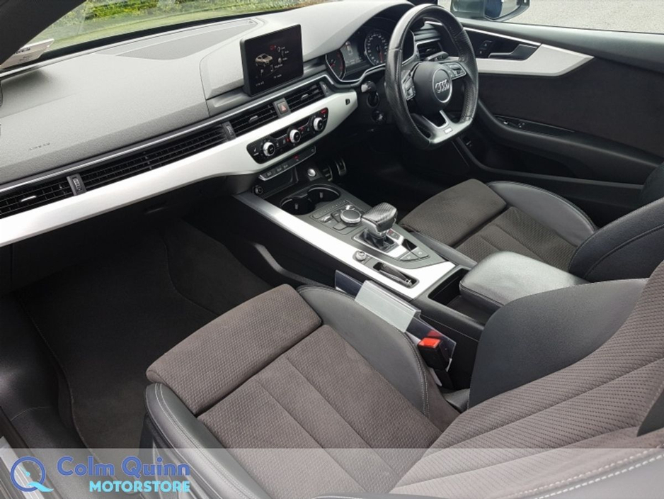 Used Audi A5 S-LINE 2.0 TDI AUTO - SUNROOF - FLAT BOTTOM STEERING WHEEL - DAYTONA GREY (2017 (171))