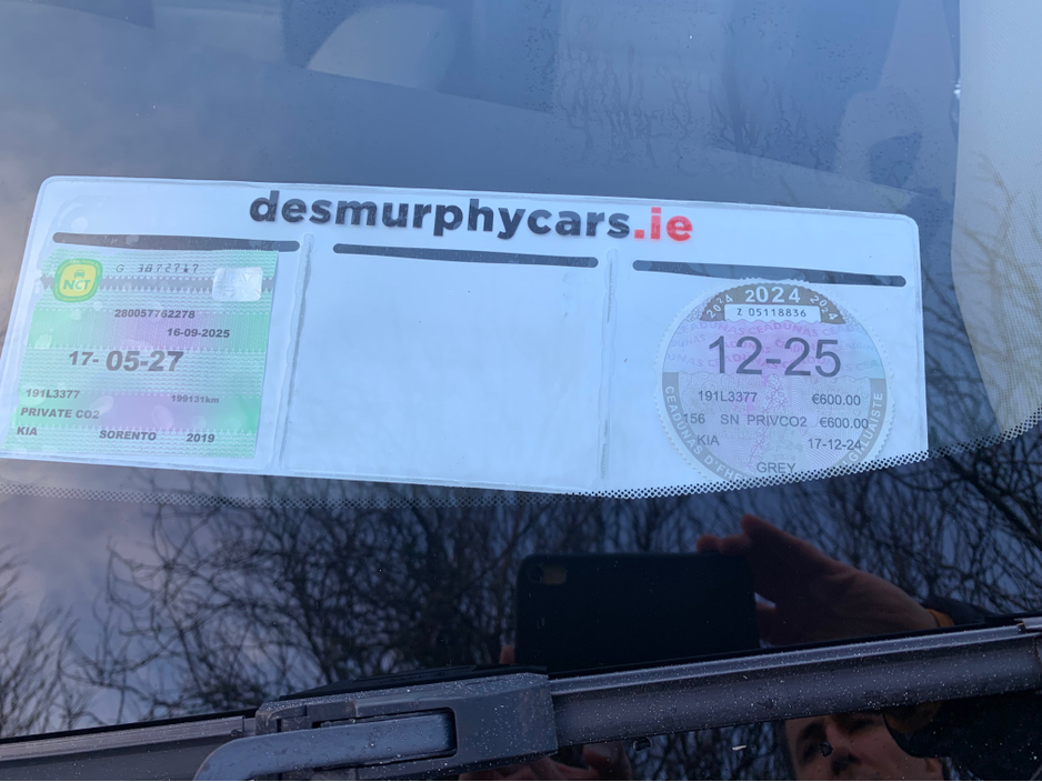 2019 Kia Sorento 2.2L Diesel For Sale Images