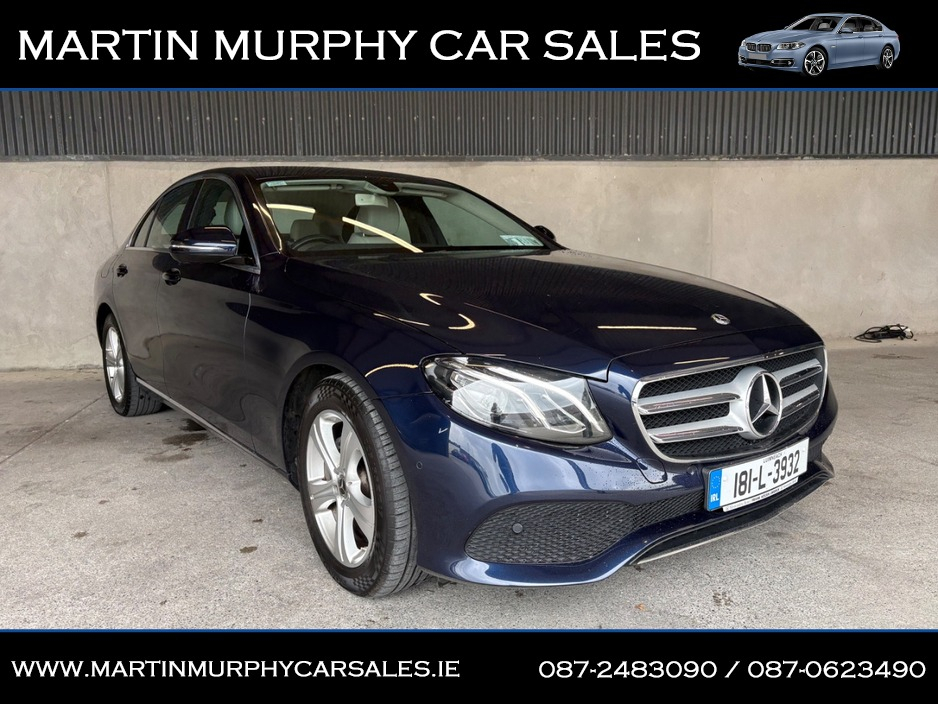 2018 Mercedes-Benz E Class 2L Diesel For Sale Images