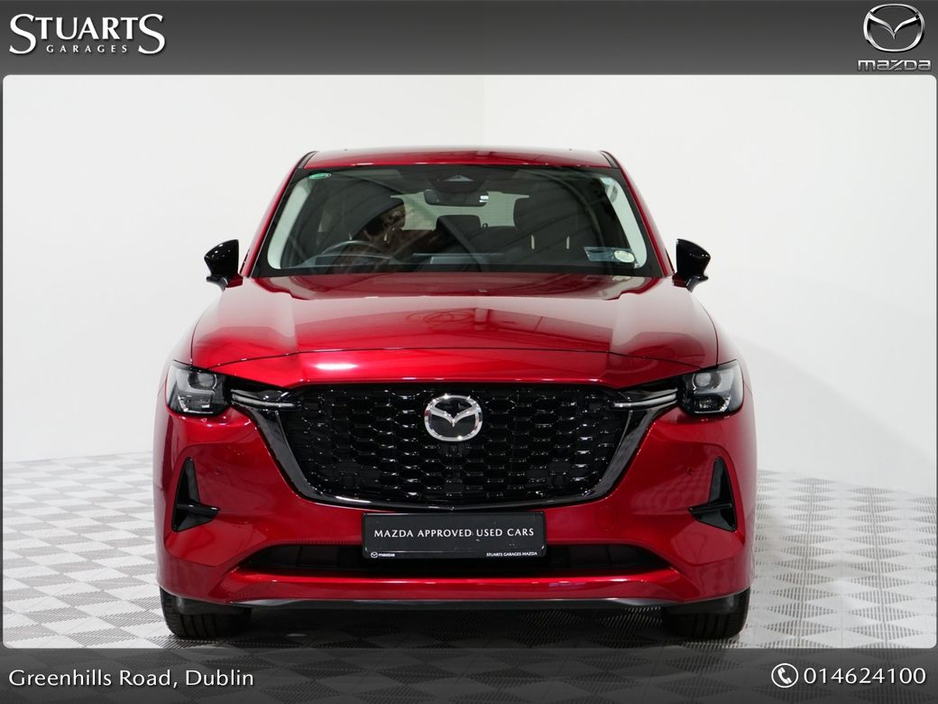 Mazda CX-60 *HOMURA PLUS PHEV 327ps 8AT AWD*HOMURA PLUS*DRIVERS ASSISTANCE PACK, CONVENIENCE PACK AND PANORAMIC SUNROOF, SOUL RED CRYSTAL WITH BLACK LEATHER* — thumbnail 7