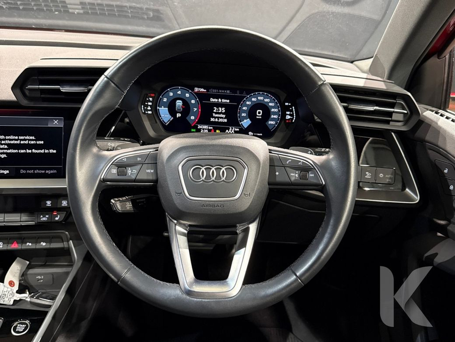 Audi A3 1.0 AUTOMATIC - FACTORY ALLOYS - DIGITAL SPEEDO - CRUISE CONTROL - MULTI FUNCTION STEERING WHEEL - CRUISE CONTROL - HEATED SEATS — thumbnail 15