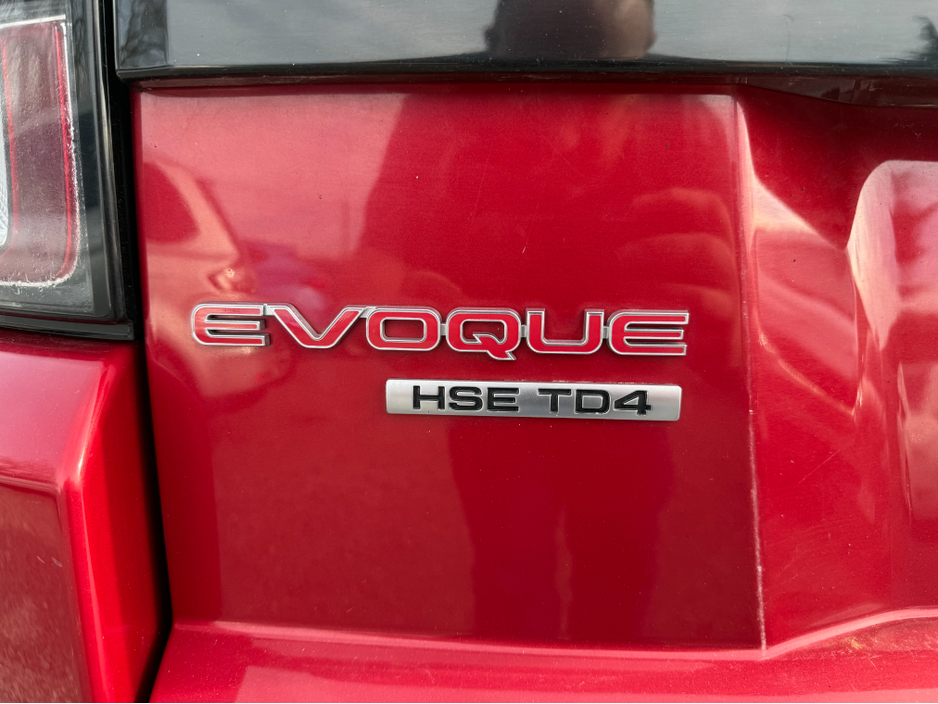 2016 Land Rover Range Rover Evoque 2L Diesel For Sale Images