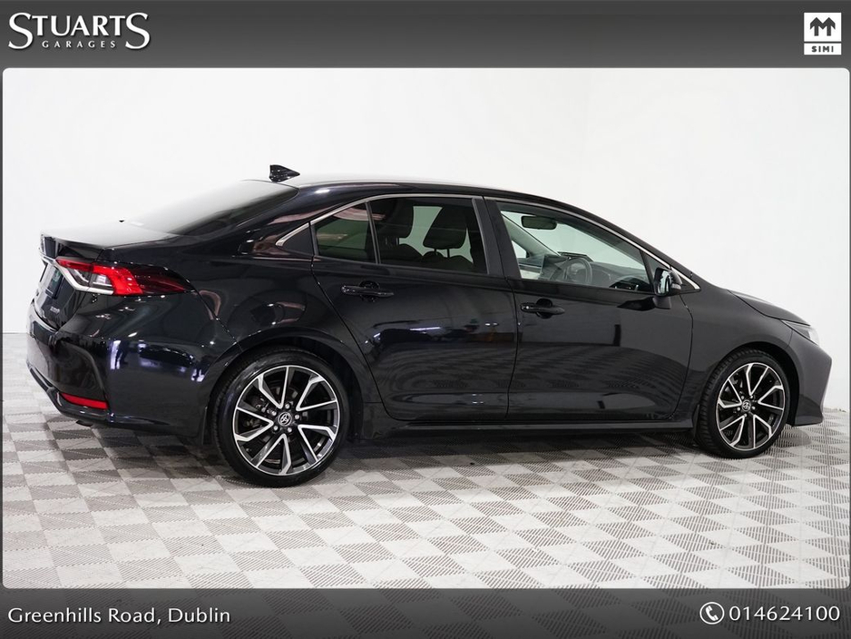 Toyota Corolla Hybrid SOL Saloon 4DR Auto*Night Sky Black Metallic with Light grey Partial leather*18" Bi-Tone Grey Alloys* — thumbnail 17