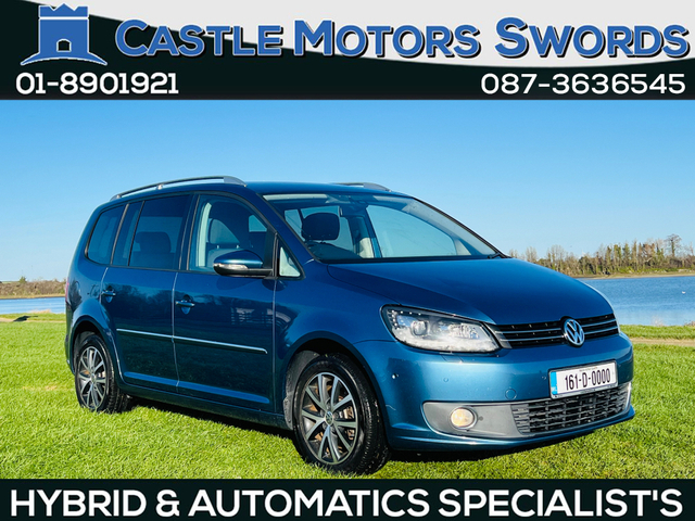 2016 VOLKSWAGEN TOURAN PETROL, AUTO 7 SEATS, FINANCE AVAILABLE