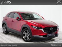 Mazda CX-30 CX-30 TAKUMI e-SKYACTIV X 186ps SOUL RED CRYSTAL WITH BLACK LEATHER, SUNROOF, 360 CAMERA, WIRELESS CHARGER, WIRELESS CARPLAY, ELECTRIC MEMORY SEATS
