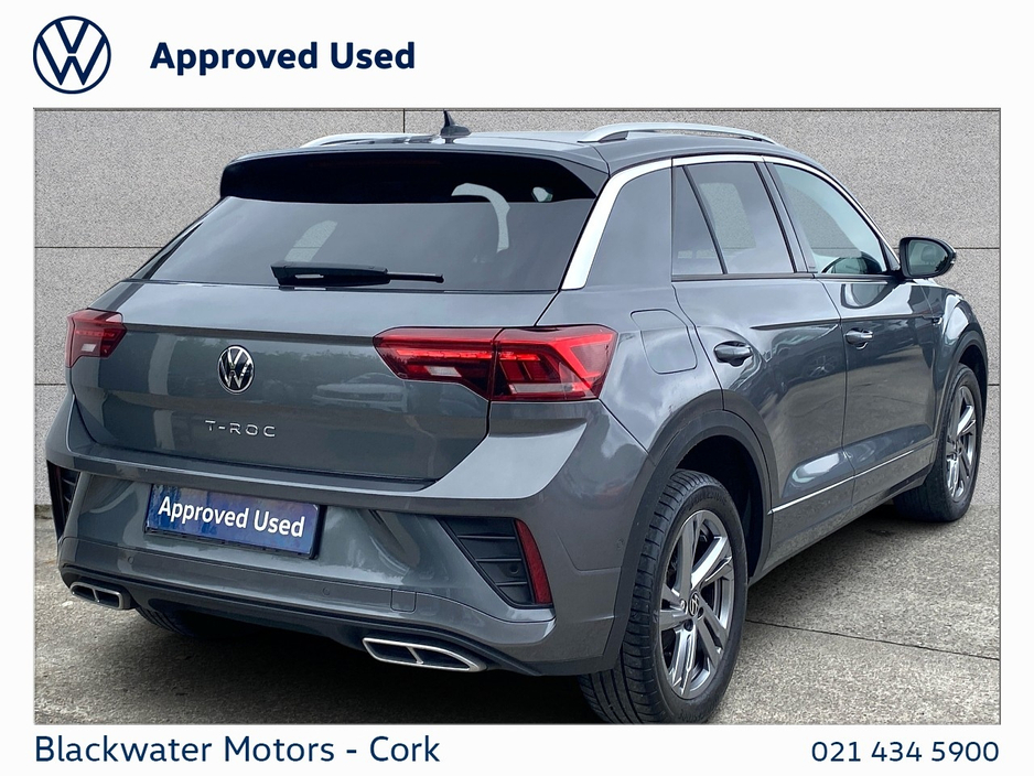 Volkswagen T-Roc 1.0TSI 110BHP R-LINE WITH REVIEW CAMERA AND WINTER PACK — thumbnail 14