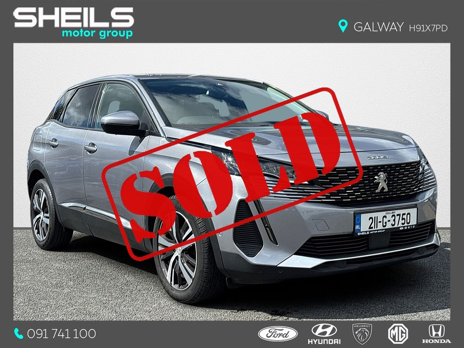 Used Peugeot 3008 2021 in Galway