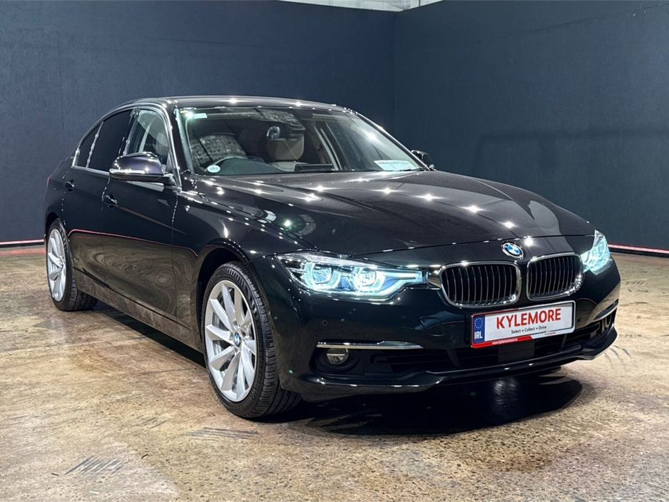 BMW 3 Series 330E HYBRID 2.0 AUTOMATIC - CRUISE CONTROL - FULL WHITE LEATHER UPHOLSTERY - HEATED ELECTRIC SEATS - REVERSE CAMERA/PARKING SENSORS — thumbnail 9