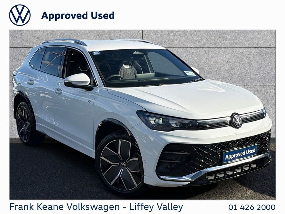 Volkswagen Tiguan R-LINE 75 1.5 PHEV DSG 204HP *PURE WHITE* *NEW €60000* *SAVE €3000* *CARPLAY & ANDROID* *PCP FINANCE AVAILABLE*