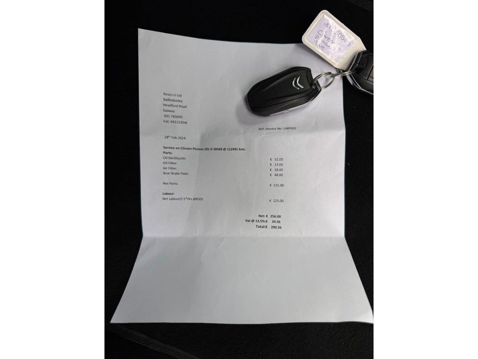 2018 Citroen Grand C4 Picasso 1.6L Diesel For Sale Images