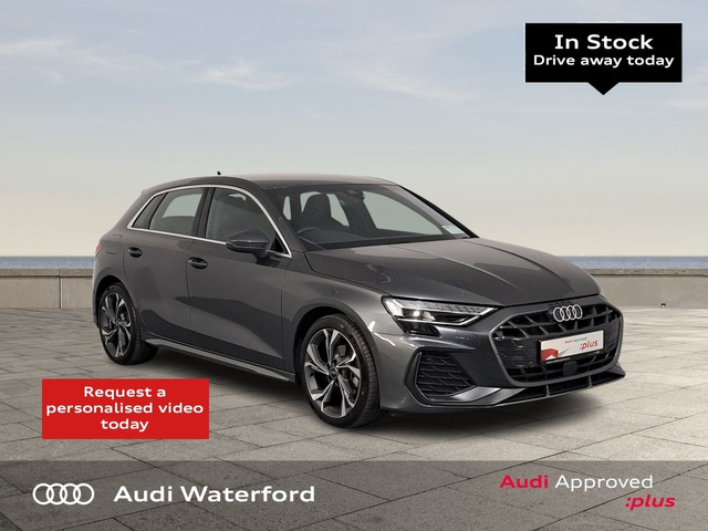 2025 AUDI A3 S-Line Sportback 30Tdi from €454 per month