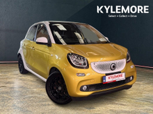 Smart Forfour 0.9 AUTOMATIC - BLACK LEATHER - FACTORY ALLOYS - HEATED SEATS - DOUBLE GLASS ROOF