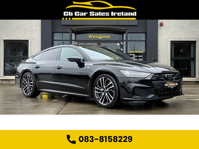 2024 AUDI A7 2.0 TDI 40 Black Edition Sportback 5dr Diesel S Tronic quattro Euro 6 (s/s) (204 ps) 1 OWNER + TECH PACK + C&S PACK + FULL LEATHER + 360* CAMERAS