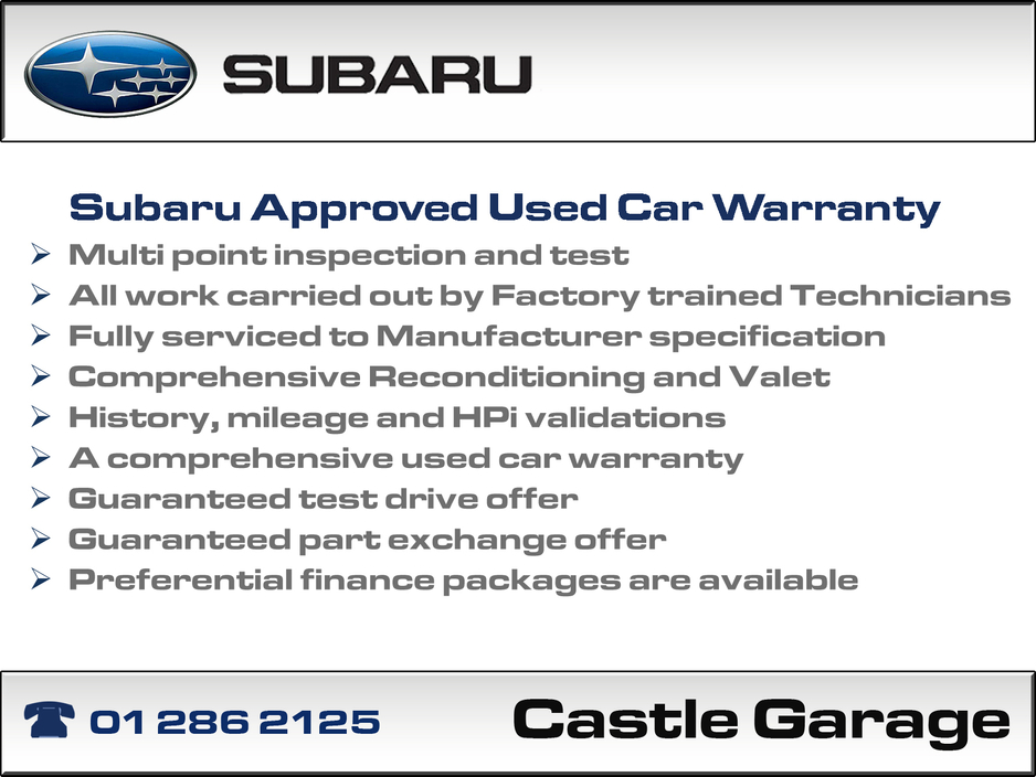 2019 Subaru Impreza 1.6L Petrol For Sale Images
