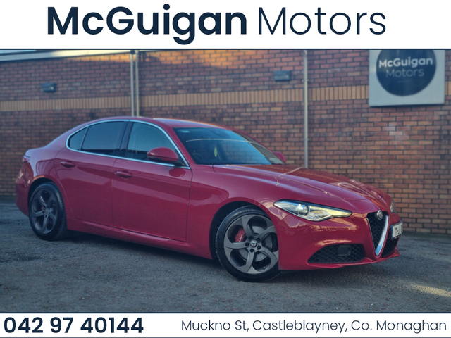 2017 ALFA ROMEO GIULIA **RESERVED**2.0L 200BHP SUPER SPORT 4DR AUTO