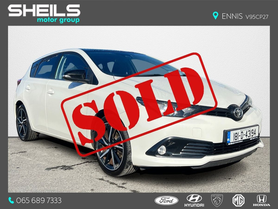 Used Toyota Auris 2018 in Clare