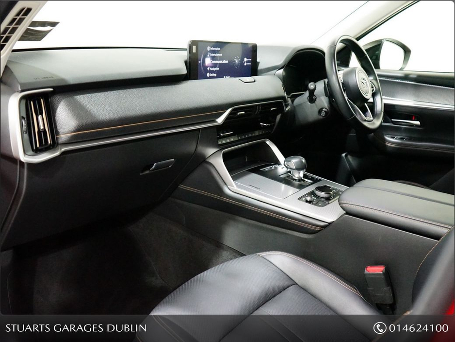 Mazda CX-60 *HOMURA PLUS PHEV 327ps 8AT AWD*HOMURA PLUS*DRIVERS ASSISTANCE PACK, CONVENIENCE PACK AND PANORAMIC SUNROOF, SOUL RED CRYSTAL WITH BLACK LEATHER* — thumbnail 12
