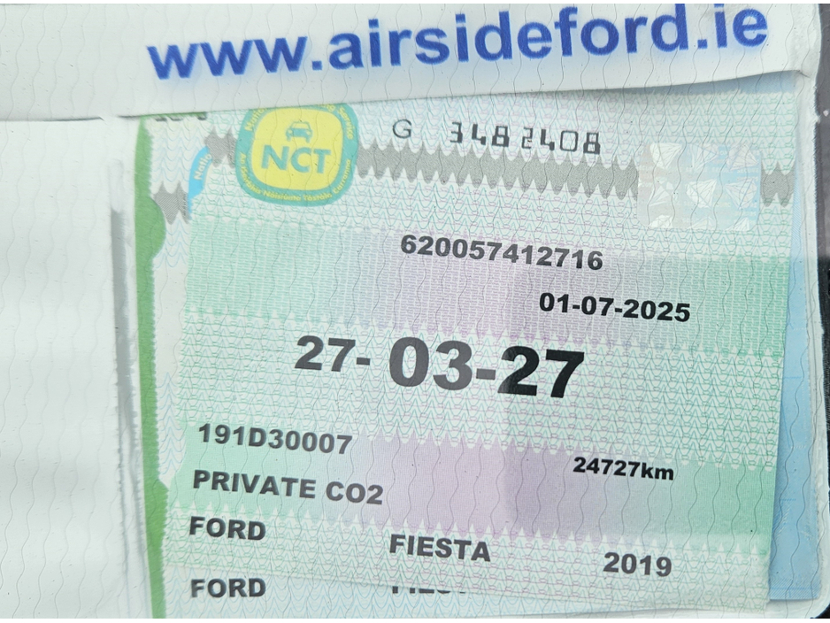 2019 Ford Fiesta 1.1L Petrol For Sale Images