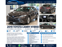 2019 Toyota Camry 2.5L Hybrid For Sale Images