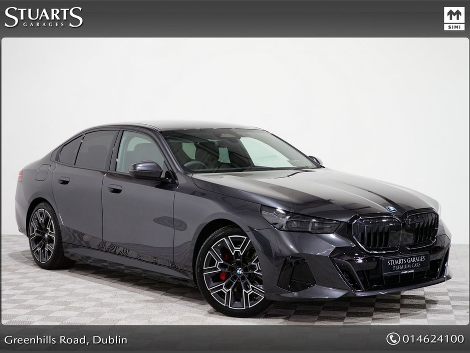 BMW 5 Series 3 X PACKS: PRO PACK, TECH PACK, COMFORT PACK AND 20” 939 AERO ALLOYS, SOPHITSO GREY METALLIC WITH BLACK VEGANZA INTERIOR