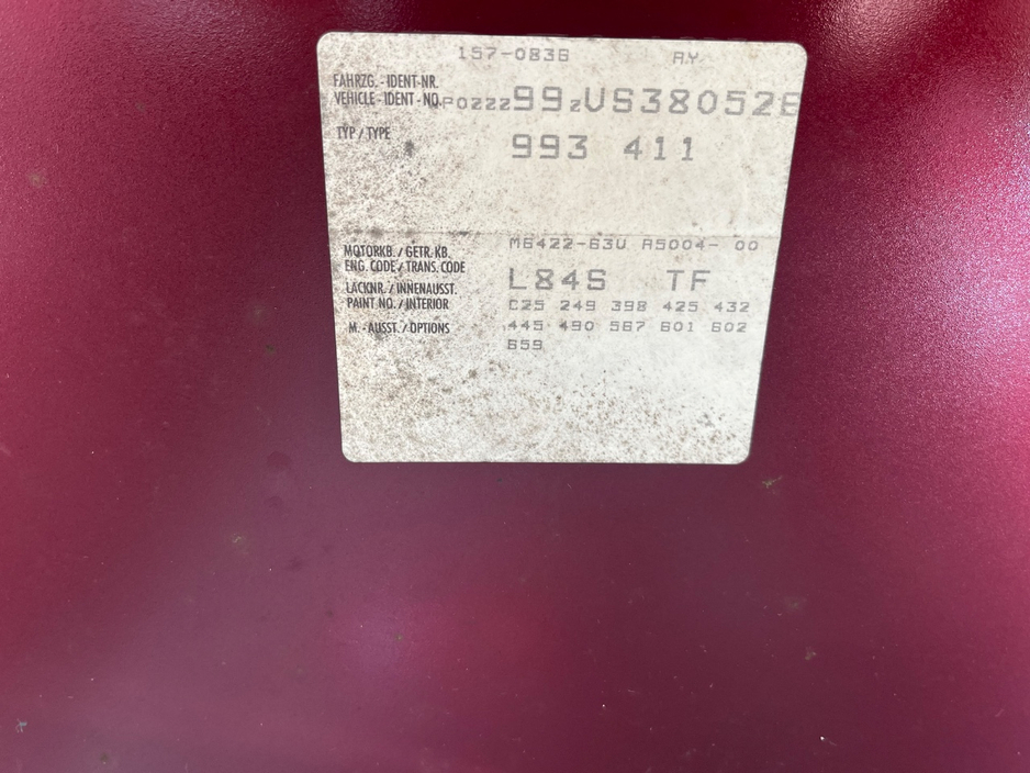 1998 Porsche 911 3.6L Petrol For Sale Images