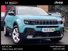 Jeep Avenger FULL ELECTRIC - ALTITUDE - BLACK ROOF - SAME DAY FINANCE APPROVAL - ZERO MILEAGE