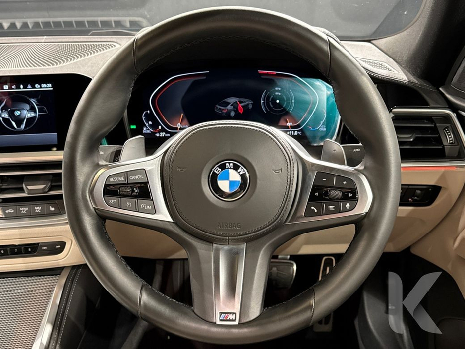 BMW 4 Series 420D M-SPORT AUTOMATIC - REVERSE CAMERA - CRUISE CONTROL - CREAM LEATHER UPHOLSTERY - ELECTRIC TAIL-GATE - DIAMOND CUT ALLOY WHEELS — thumbnail 21