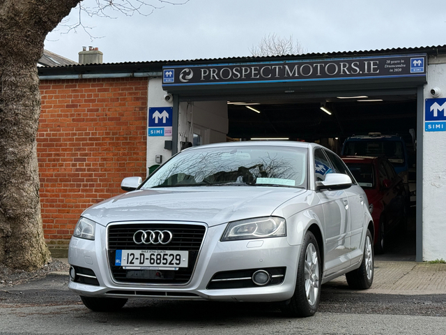 2012 AUDI A3 1.4tfsi Automatic, Only 23kms, New Nct 03/2027, Apple Car Play, Android Auto, Reversing Camera, Bluetooth, Sat Nav, Cruise Control, Alloys, A/C, Service & Warranty Included, SIMI Dealer,