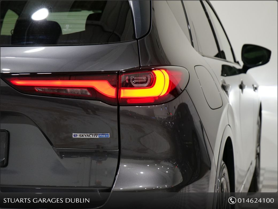 Mazda CX-60 HOMURA PLUS PHEV 327ps 8AT AWD*HOMURA PLUS*DRIVERS ASSISTANCE PACK, CONVENIENCE PACK AND PANORAMIC SUNROOF, MACHINE GREY WITH BLACK LEATHER , RADAR CR — thumbnail 11