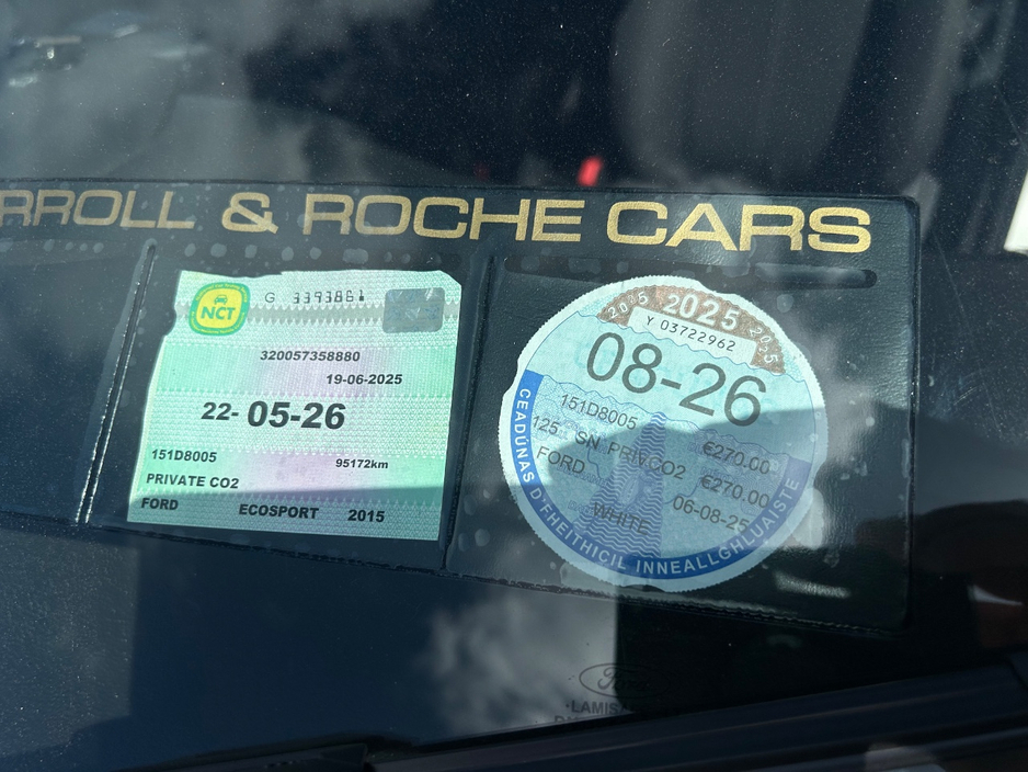 Ford Ecosport TITANIUM 1.0 Ecosport MINI-SUV stylish & Practical | NEW NCT 05-'27 | Very Low Mileage | Trade-in Welcome | Serviced + with Full Warranty | S.i.m.i Approved | — thumbnail 12