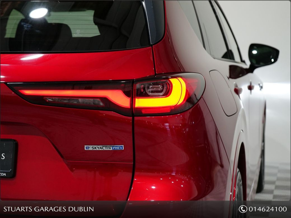 Mazda CX-60 *HOMURA PLUS PHEV 327ps 8AT AWD*HOMURA PLUS*DRIVERS ASSISTANCE PACK, CONVENIENCE PACK AND PANORAMIC SUNROOF, SOUL RED CRYSTAL WITH BLACK LEATHER* — thumbnail 11
