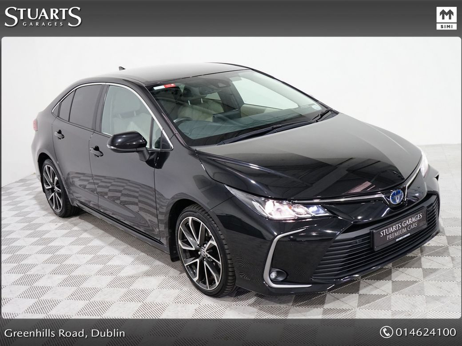 Toyota Corolla Hybrid SOL Saloon 4DR Auto*Night Sky Black Metallic with Light grey Partial leather*18" Bi-Tone Grey Alloys* — thumbnail 21