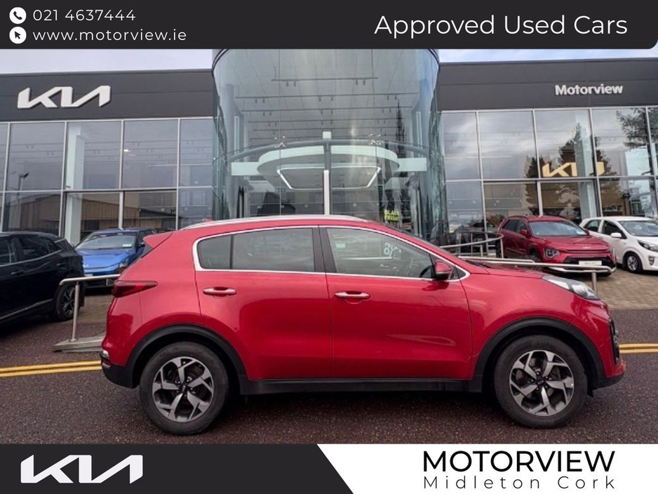 Kia Sportage K3 5DR, Sat Nav Leather , Heated Steering Wheel, Bluetooth, Lane Departure Warning, Reversing Camera,