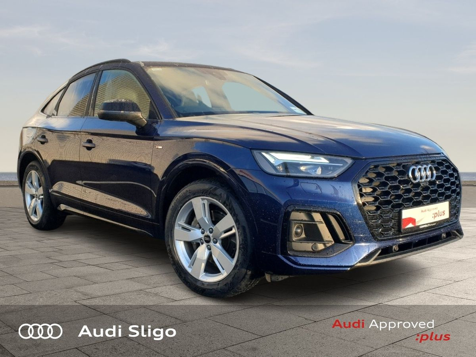 Audi Q5 S Line Black Styling Pack Sportback 2.0TDI 163HP Auto - S Tronic - Rear Camera - Heated Seats -