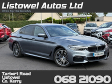 BMW 5 Series 530E M-SPORT HYBRID AUTOMATIC *VIRTUAL COCKPIT, REAR VIEW CAMERA, 19 " DIAMOND CUT ALLOYS, PARKING SENSORS FRONT & REAR, MEMORY SEATS, LEATHER UPHOLSTERY, 3 STAGE HEATED SEATS, AMBIENT LIGHTING,*